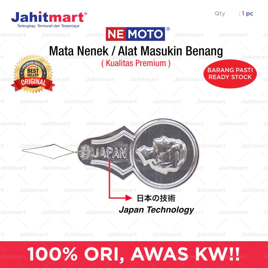 Mata Nenek / Alat Penyisipan Benang / Needle Threader Stitch ROBOTIC ...